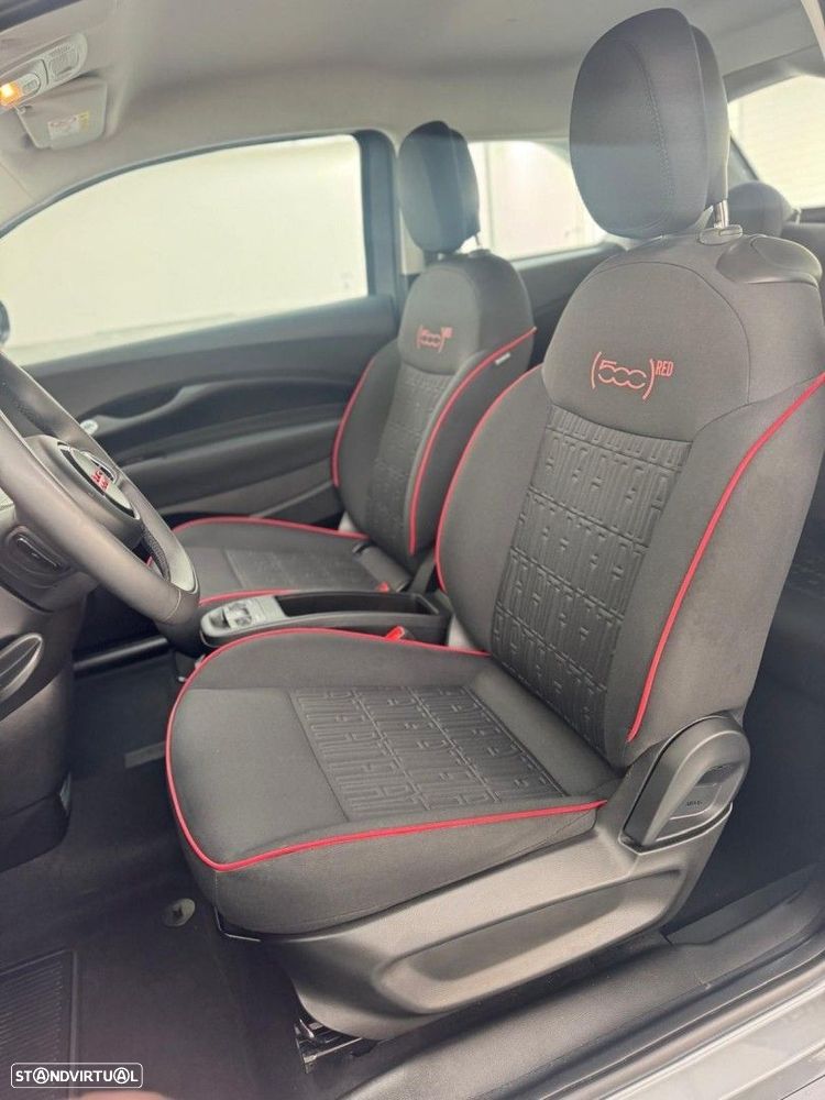 Fiat 500e 23,8kWh Red - 12