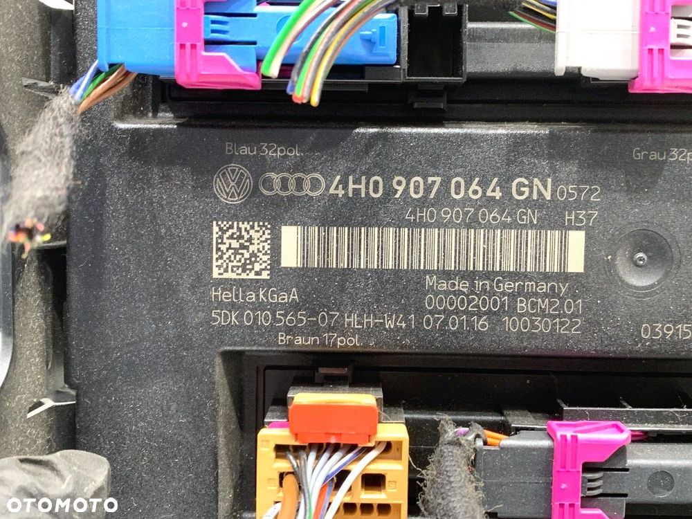 MODUŁ KOMFORTU  AUDI A6 C7 Avant (4G5, 4GD) 2011 - 2018 3.0 TDI quattro 200 kW [272 KM] olej - 4