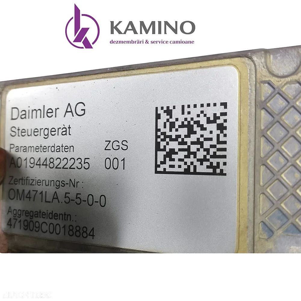 Calculator motor Mercedes Actros MP4 Euro 6 - 3