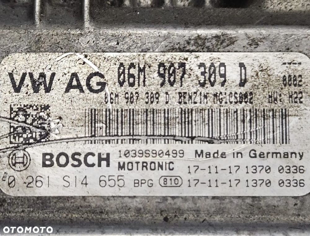 AUDI S5 8W S4 B9 STEROWNIK KOMPUTER SILNIKA 06M907309D - 2