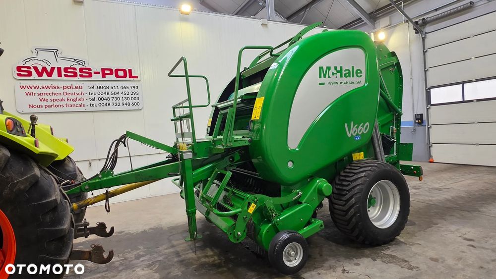 McHale V660 Prasa Pasowa V6 750 Krone Claas rolland John Deere Krone Prasa Pasowa - 2
