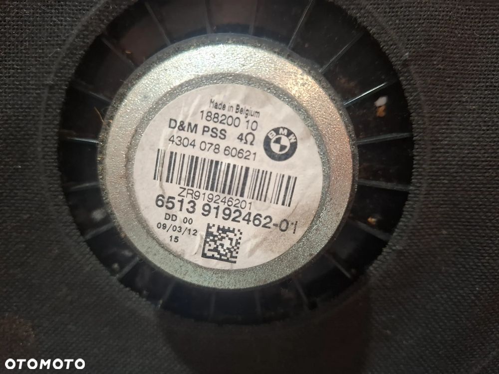 Głośnik oryginał prawy BMW E90 E91 2009 rok nr 9192462 - 2