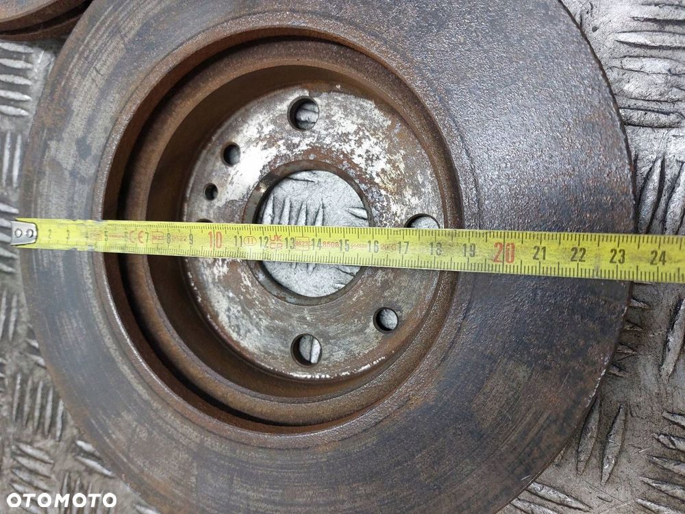 TARCZE HAMULCOWE PRZÓD + KLOCKI + ZACISKI MAZDA DEMIO I 1.5 16V - 4