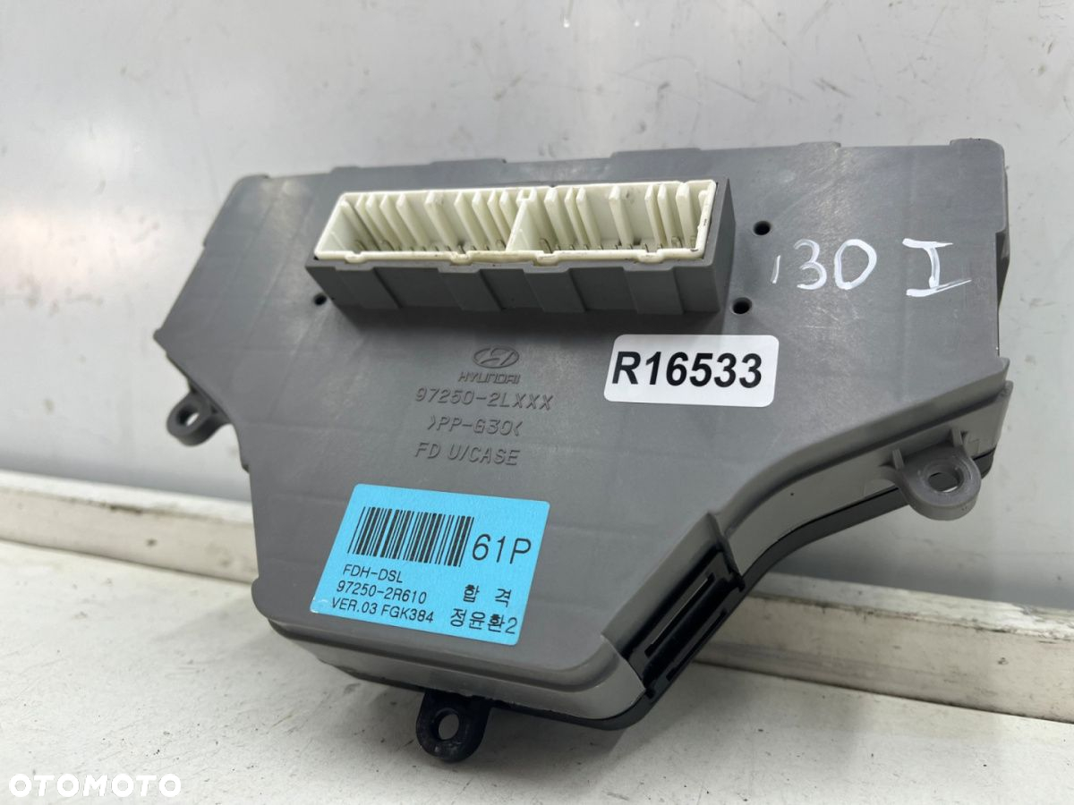 Panel klimatyzacji Hyundai i30 I FD 07-12r. sterowania nawiewem wentylacją climatronic 97250-2LXXX - 6