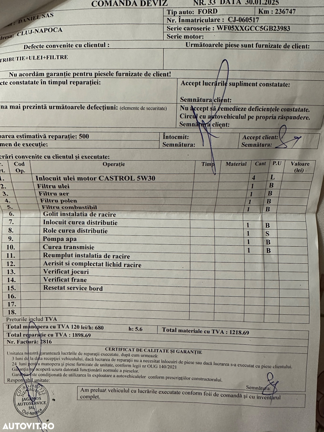 Ford Focus 1.5 EcoBlue Start-Stopp-System TITANIUM - 33