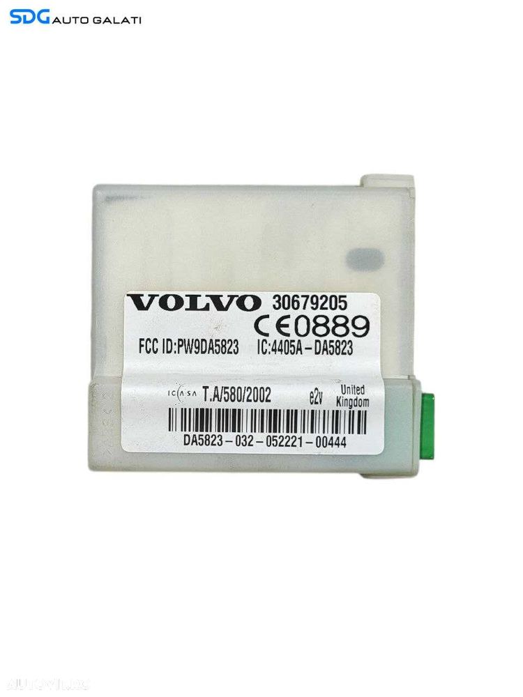 Calculator Modul Alarma Volvo S40 2004 - 2012 Cod 30679205 PW9DA5823 [L7162] - 1