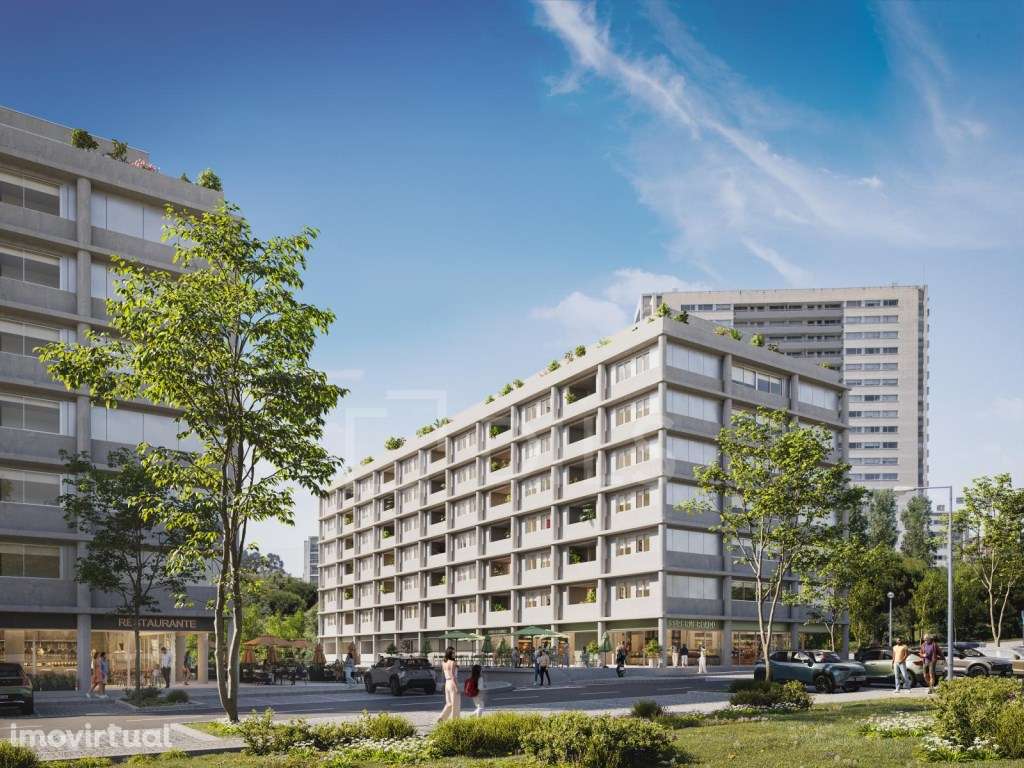 Apartamento T3 com varanda e estacionamento na Quinta da Moreira - Grande imagem: 2/40