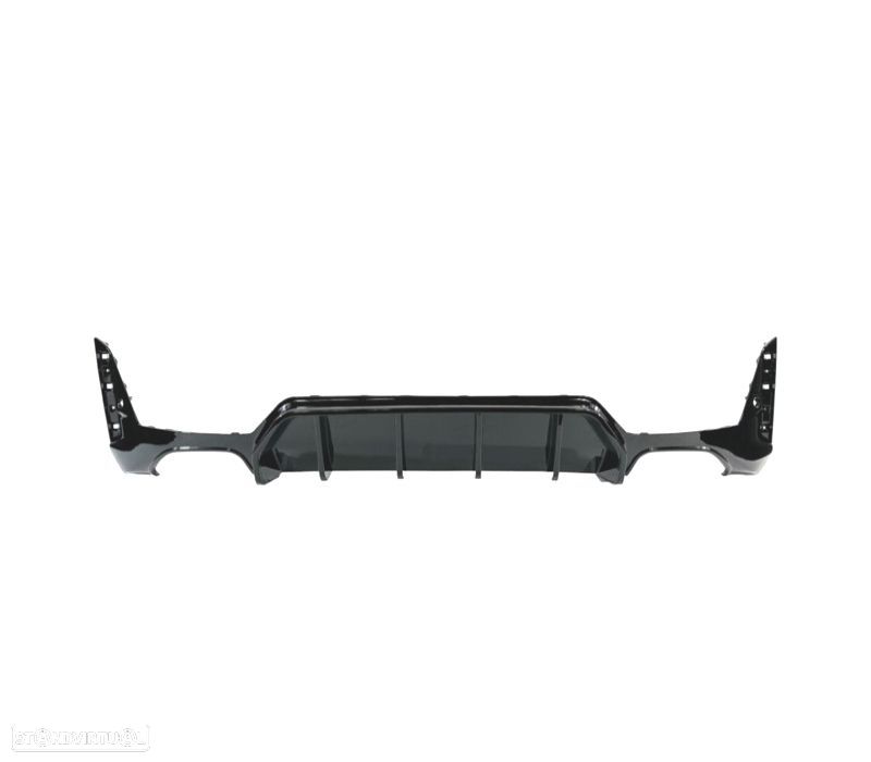 DIFUSOR BMW G20 23-25 LOOK M PRETO BRILHANTE - 2