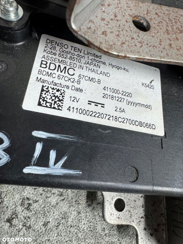 moduł sterownik komputer mazda 3 iv bp 2019-2025 bdmc 675cm0-b 2.0 b - 5