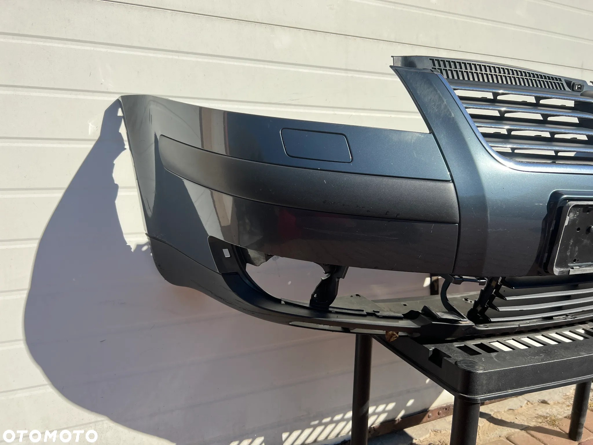 ZDERZAK KOMPLETNY PASSAT B5 FL POD XENON SPRYSKI LC5F - 2