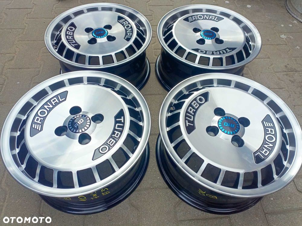 NOWE felgi aluminiowe Ronal 4x100 et37 7jx15 Opel vw Audi Toyota Mazda - 6