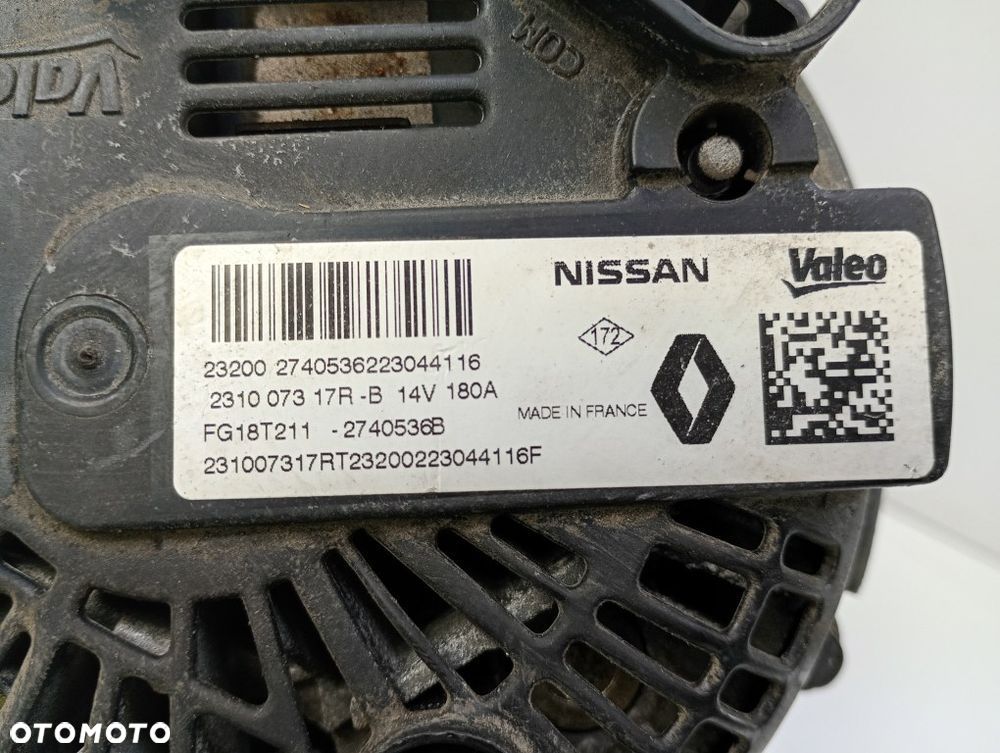 alternator 14v 180a renault master iii lift 2.3 dci 2023r 231007317r - 6