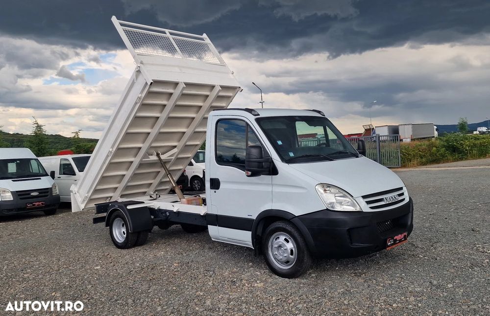 Iveco daily 35c12,  2300cc, 120cp, basculabil spate, 3.6 m, cat B, arcuri  , bari torsiune,   basculare de forta, 02/2007, RAR efectuat,  SEAP, finantare PJ, rate Pf - 3