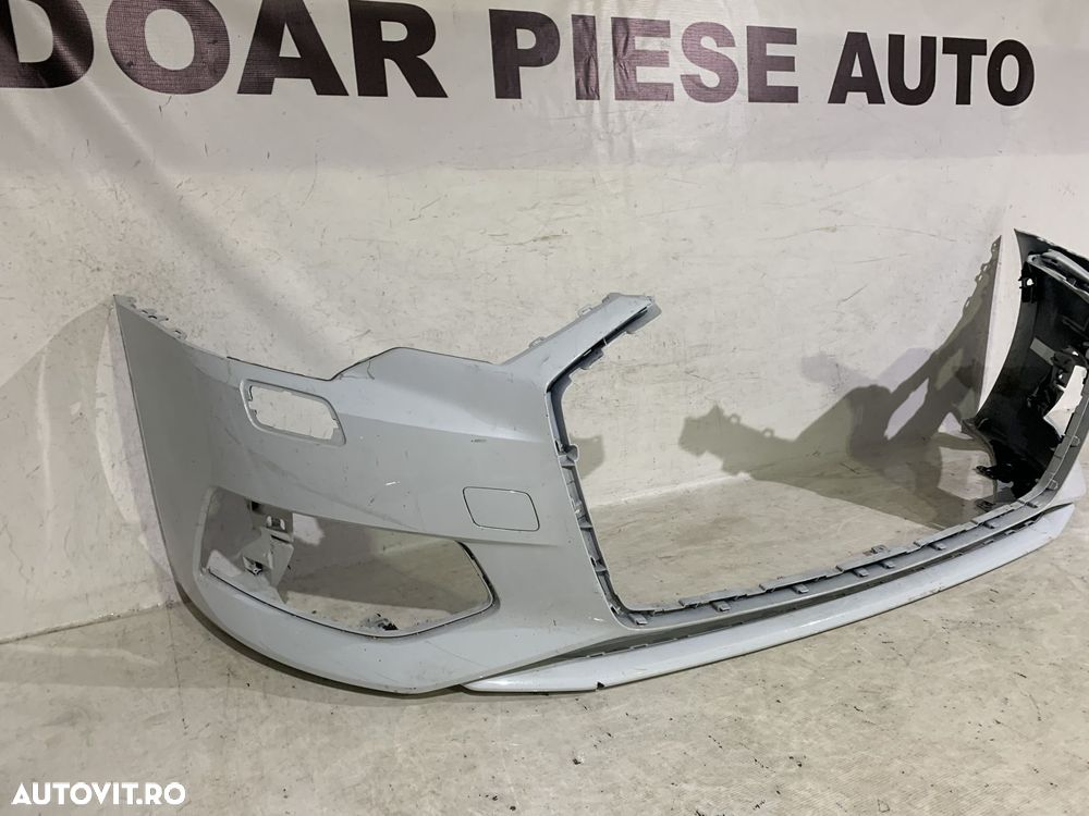 Bara fata Audi A6, C8, 2018, 2019, 2020, 2021, 2022, 2023, cod origine OE 4K0807437, cu gauri pentru spalatori faruri si senzori de parcare (6). - 3