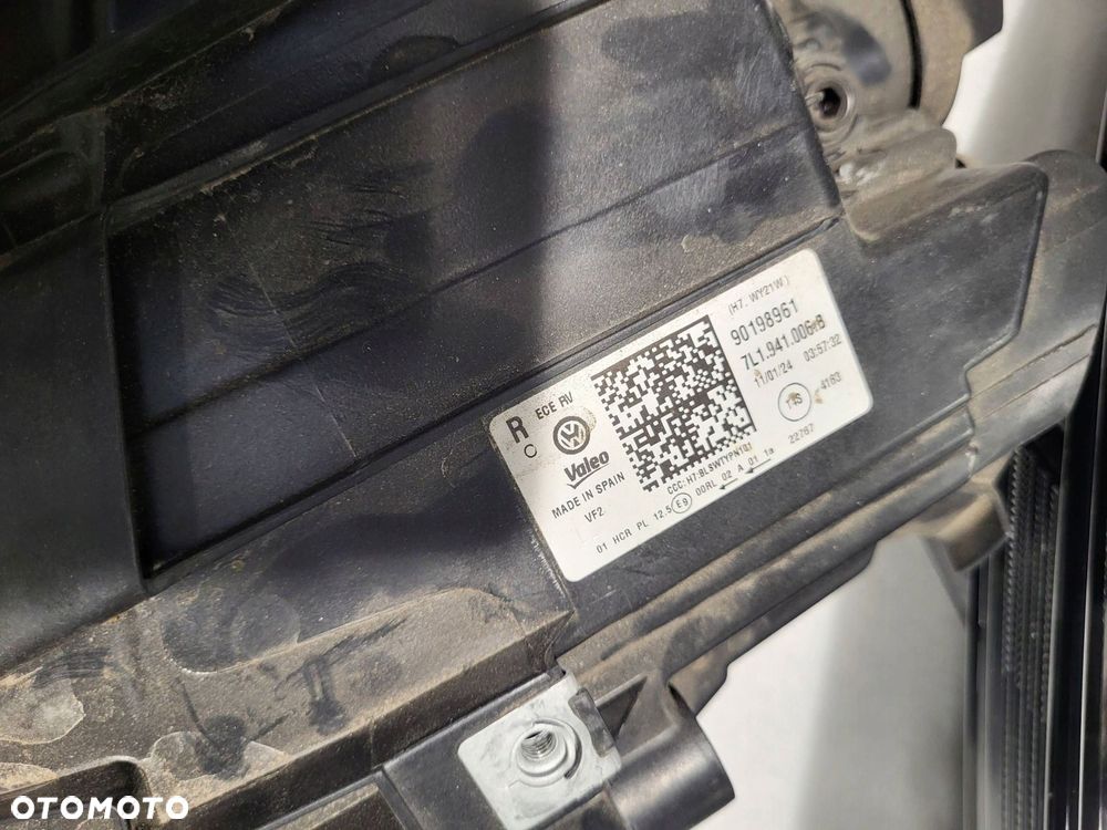 volkswagen t6.1 komplet lamp zw przód 7l1941005b / 7l1941006b - 9