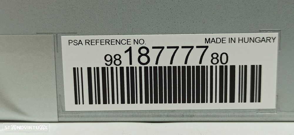 SISTEMA NAVEGAÇÃO GPS CITROEN JUMPY FUGÓN CLUB XL - 3