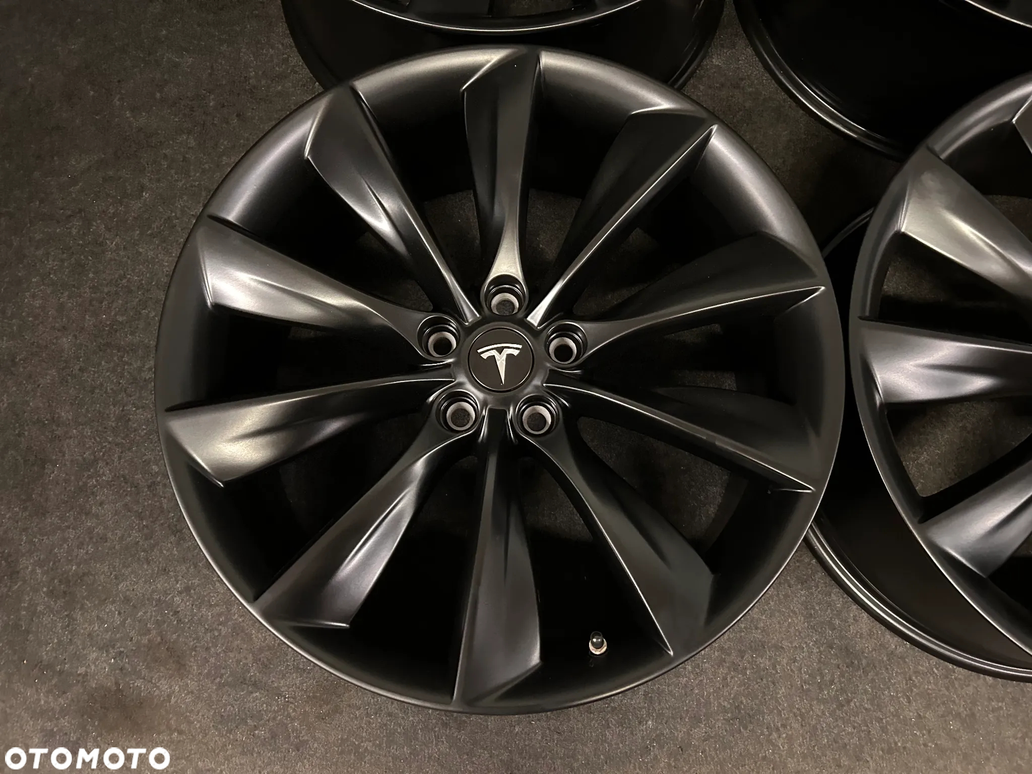 Alufelgi Tesla Model S Turbina 21 cali 5x120 4szt. Dwie szerokości z czujnikami! Ładne! - 7