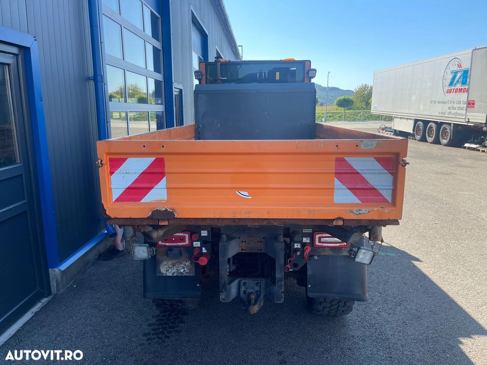Unimog HANSA APZ 1003L | Basculanta trilaterala | 4x4x4 |Made in Germania - 9