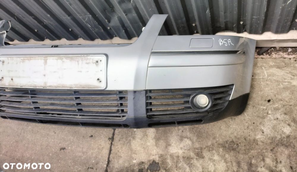 VW PASSAT B5 FL ZDERZAK PRZÓD XENON LIFT SREBRNY CHROM - 2