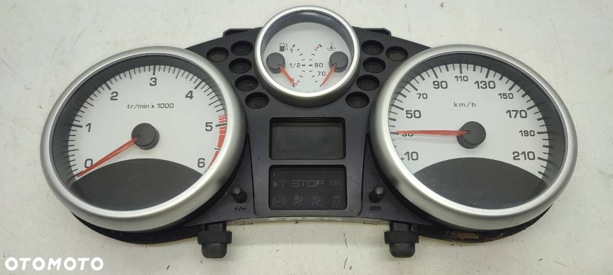 LICZNIK ZEGARY PEUGEOT 206 PLUS 1.4 HDI EUROPA 9673795980 - 1