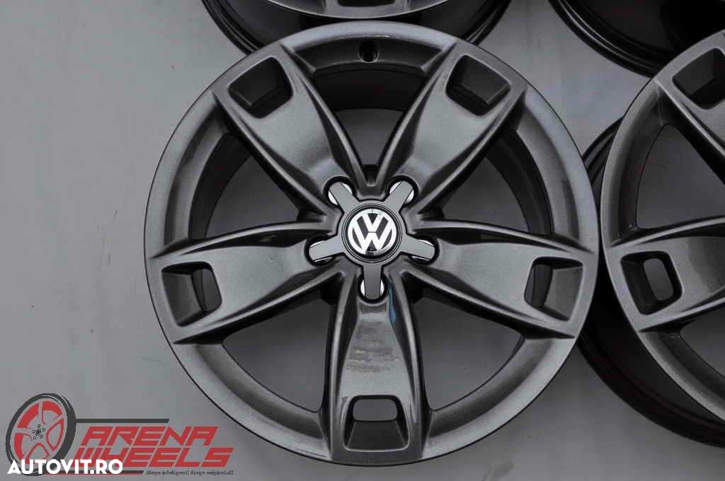 Jante 17 inch Originale VW Golf 5 6 7 8 Jetta Touran Beetle Caddy R17 - 5