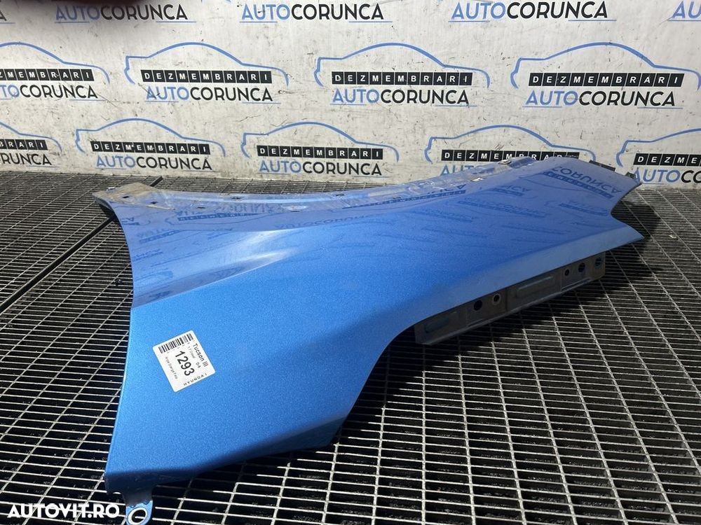 Aripa Stanga Fata Hyundai Tucson III 2015 - 2018 4 Usi Ara Blue Metallic R3U (1293) - 3