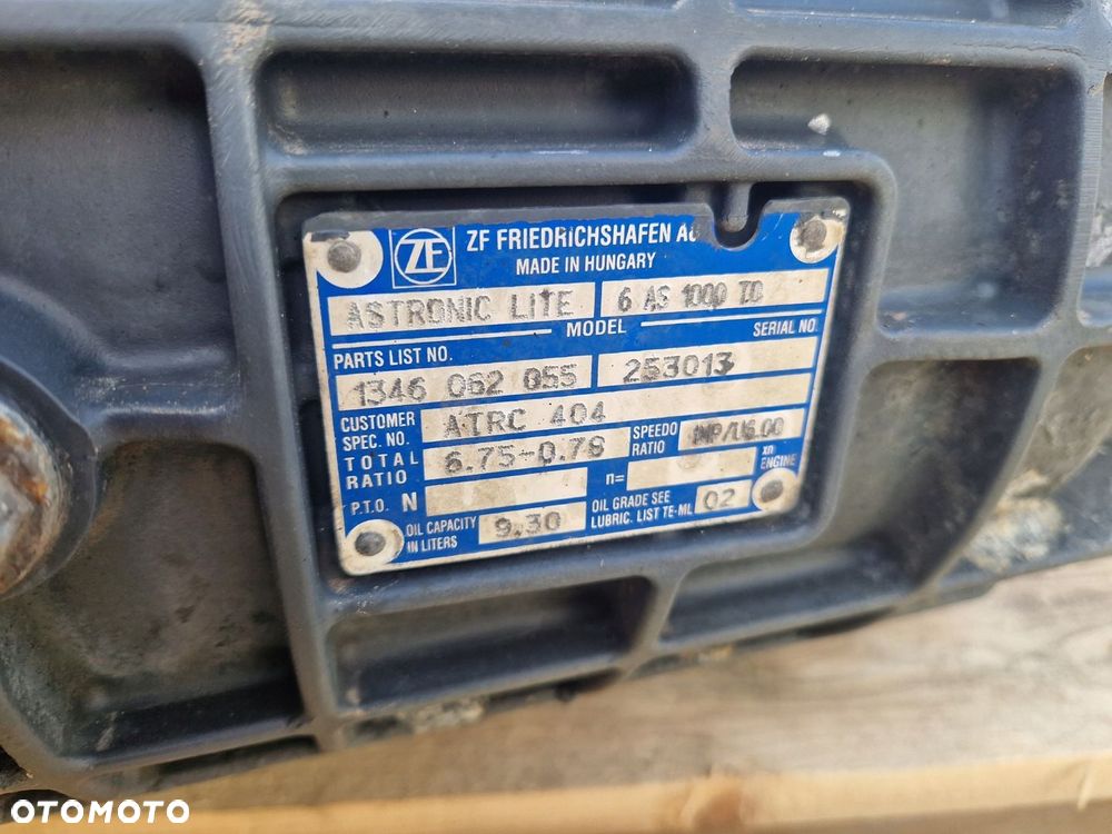 Skrzynia Biegów DAF LF Astronic Lite 6AS1000TO PowerPack 6A1000 Euro 6 - 4