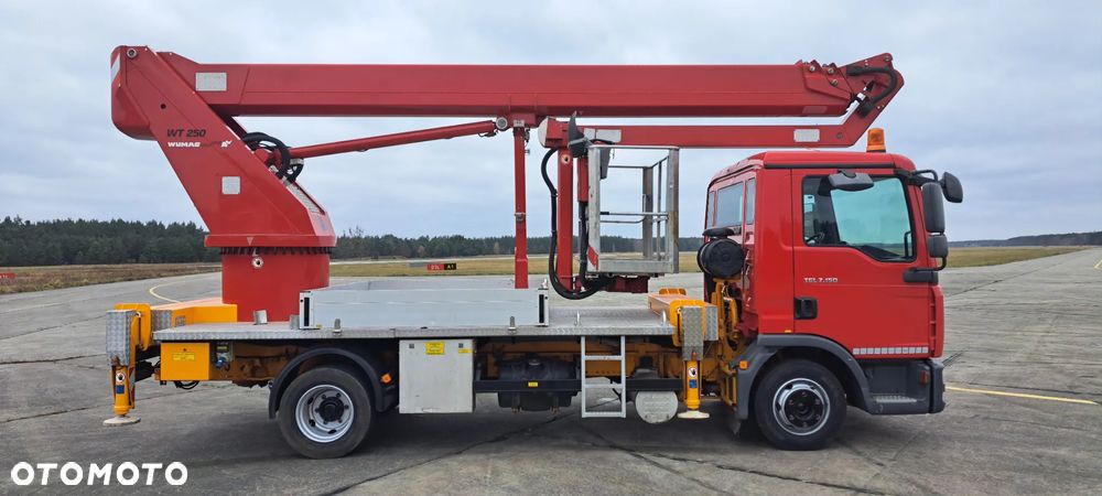 MAN Podnośnik koszowy Wumag WT250 Man TGL WT 250 2008r zwyżka ruthmann palfinger bison - 5