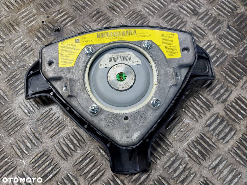 PODUSZKA AIRBAG KIEROWCY OPEL ZAFIRA A ASTRA G 90437570 - 2
