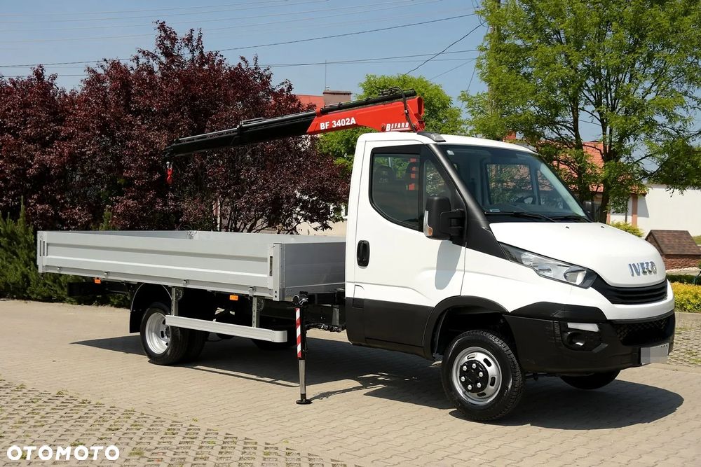 Iveco DAILY/35C14/HDS 1T/SKRZYNIA OTWARTA 8 EP/KOŁA  BLIŹNIACZE/JAK NOWY/BEZWYPADKOWY/NISKI PRZEBIEG/ - 2