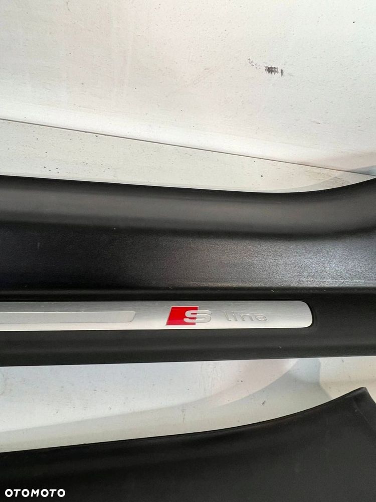 8J0 853 492 G Listwa progowa przednia Audi TT TTS Mk2 2014 KOMPLET PRZÓD - 5