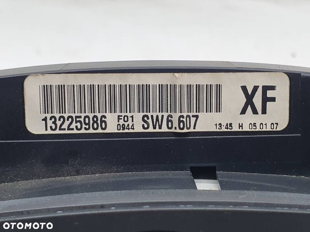 LICZNIK ZEGARY OPEL ASTRA H 1.6 105KM BENZYNA EUROPA 13225986 - 3