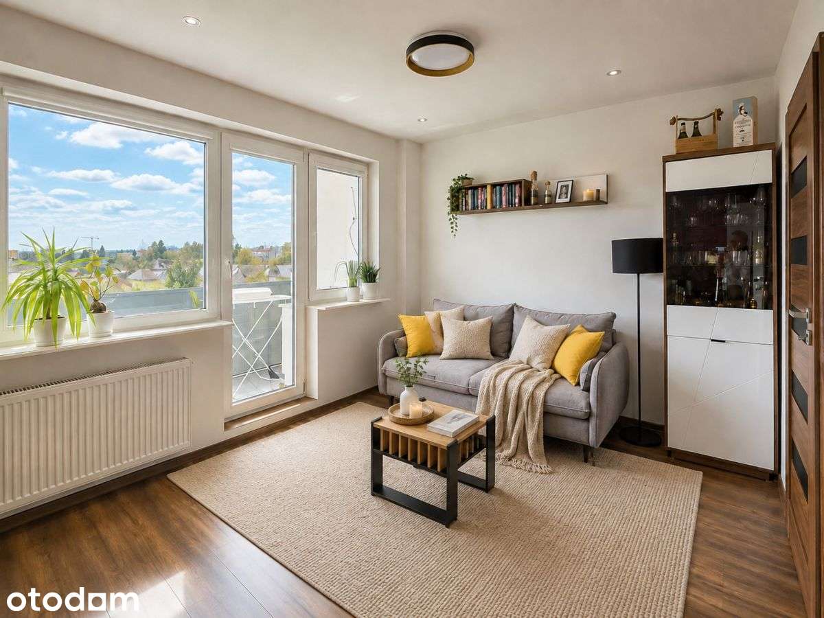 3 pokoje z panoramą Gdańska, balkon, 10 min od c