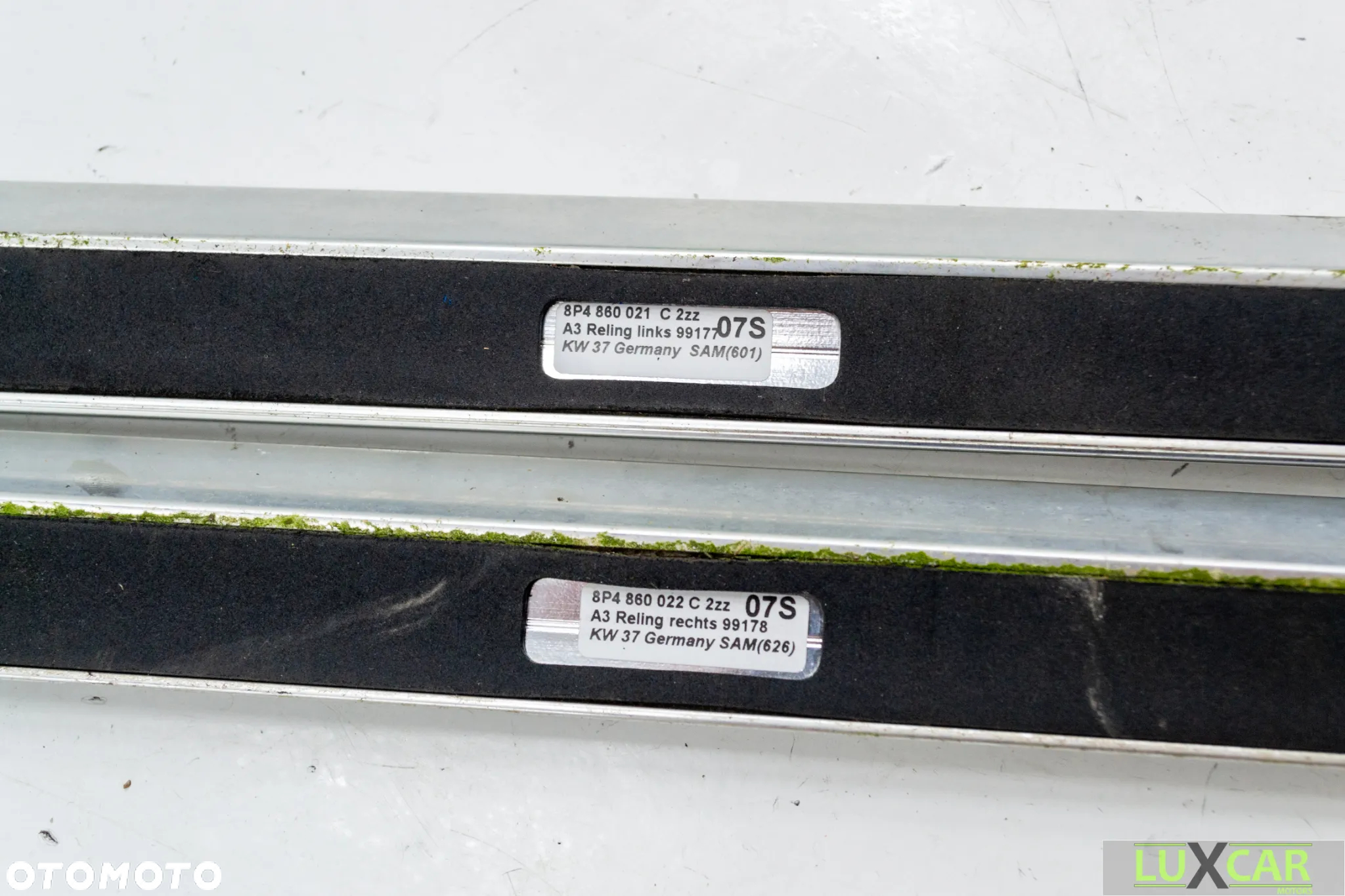 AUDI A3 8P RELINGI DACHOWE CHROM KOMPLET GORLICE - 5