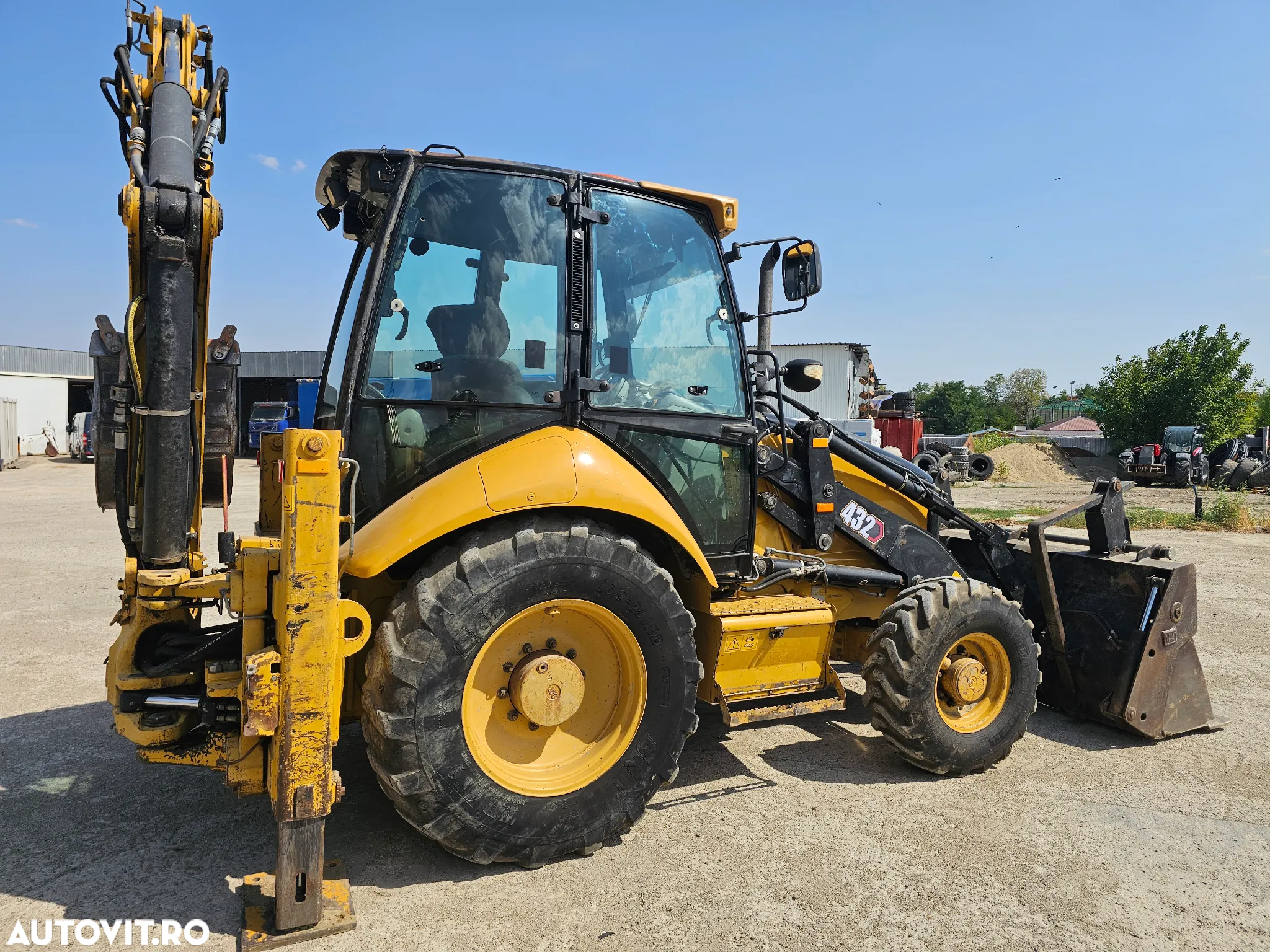 Cat 432 E Premier joystick /airco / autoshift buldoexcavator - 11