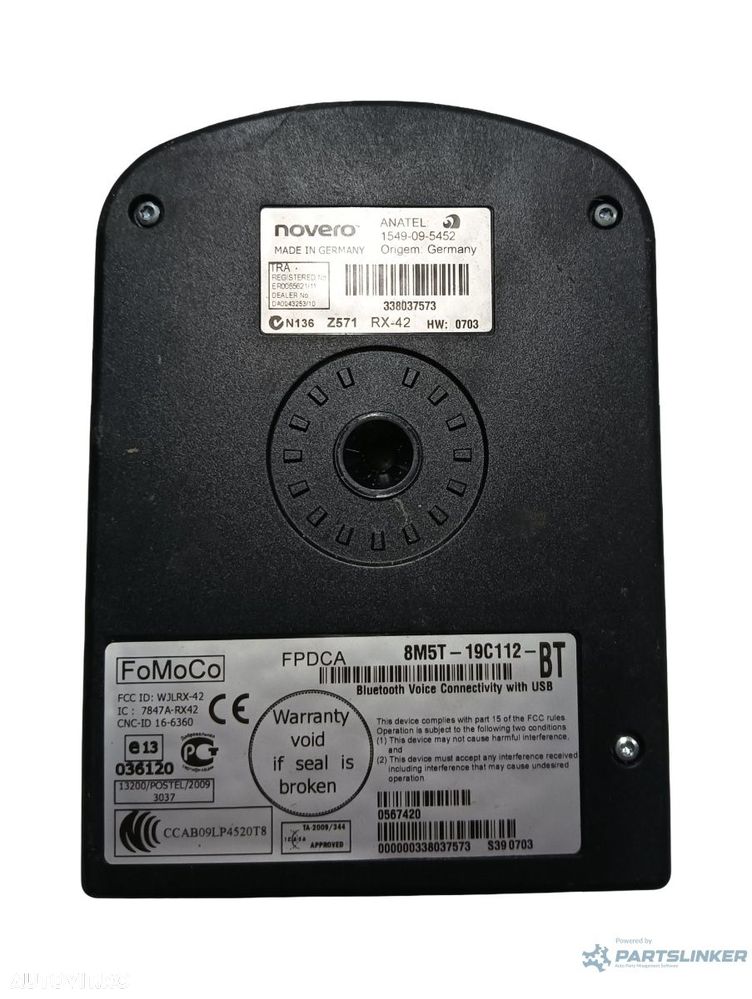 Modul/unitate de control bluetooth FORD FOCUS III Saloon 2010 - > 8m5t19c112bt - 1