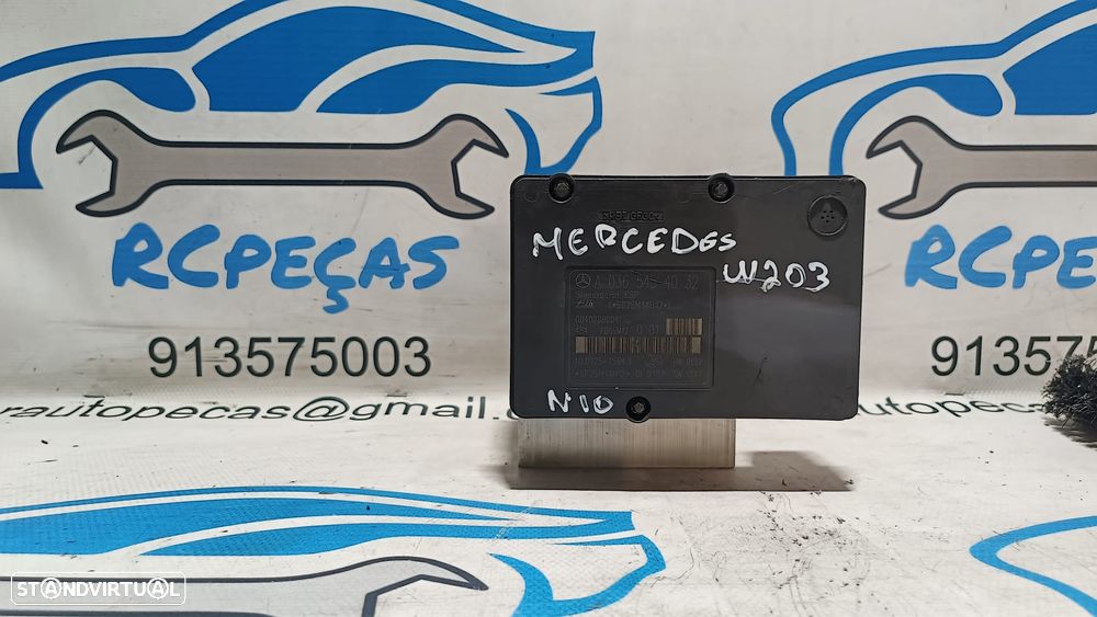 ABS MODULO BLOCO HIDRAULICO MERCEDES BENZ CLASS C W203 A0365454032 0365454032 A0064310312 0064310312 FD05M12 COUPE CL203 CLC CLASS E W211 E220 CLK C209 W209 - 3