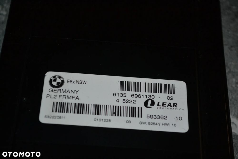 BMW E81 E82 E87 E88 E90 E92 STEROWNIK MODUŁ ŚWIATEŁ 6961130 - 2