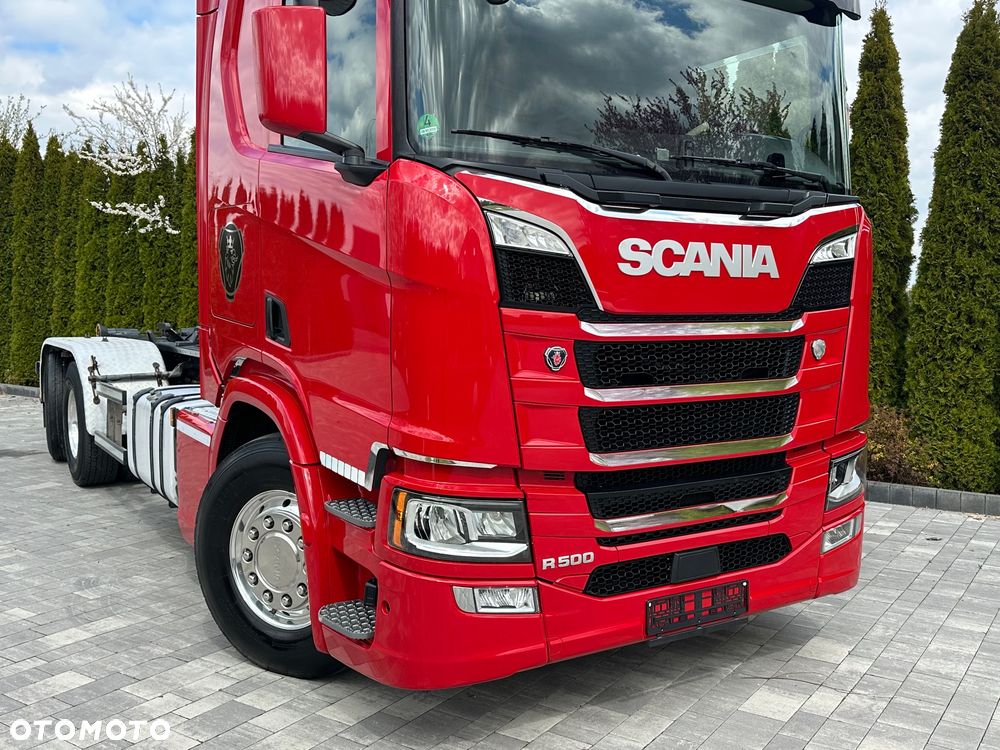 Scania / R500 / 6X2 / HAKOWIEC / Oś-SKRĘTNA-PODNOSZONA / - 7