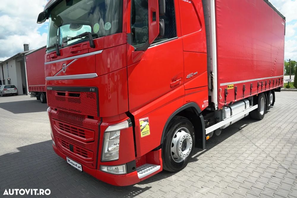 Volvo FH 460 / 7.4 M CORTINĂ / I-SAVE / I-PARK COOL / PUNTE RIDICATĂ / DIRECȚIE / CORTINĂ RANFORSATĂ - 9