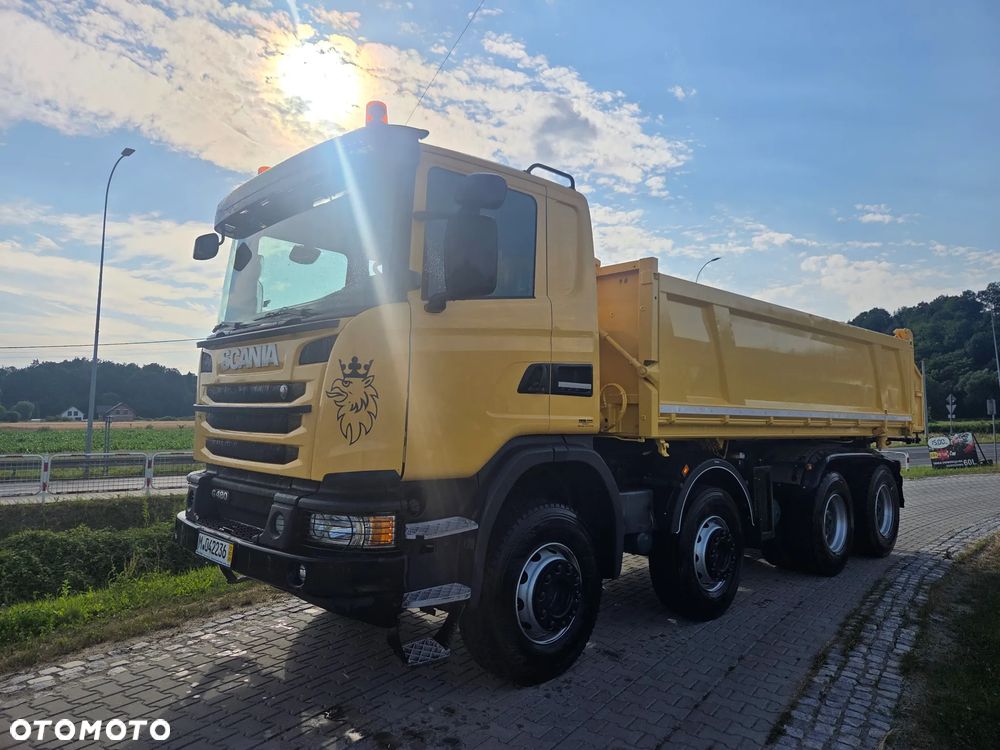Scania Wywrotka 8x4 Hydroburta - 5