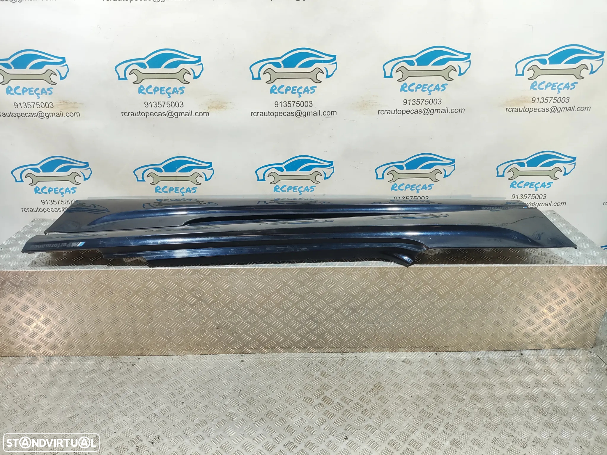 EMBALADEIRA EMBALADEIRAS ESQUERDA DIREITA ORIGINAL BMW SERIE 3 E92 COUPE E93 CABRIO PACK M SAIA SAIAS LATERAL LATERAIS - 6