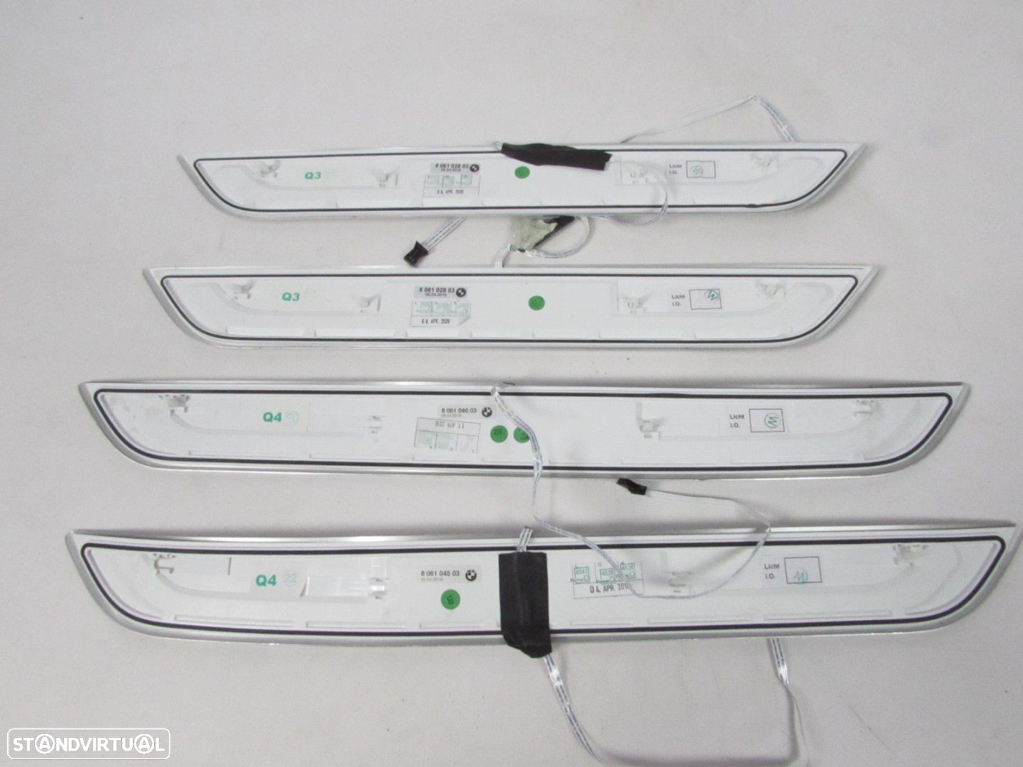 Conjunto de rodapés Iluminados - Pack M SEMI-NOVO/ ORIGINAL BMW 7 (G11, G12) 514... - 3