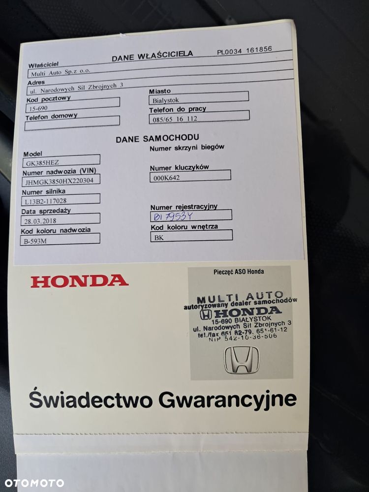 Honda Jazz 1.3 Comfort (ADAS/Honda Connect+/OGS2) CVT - 9