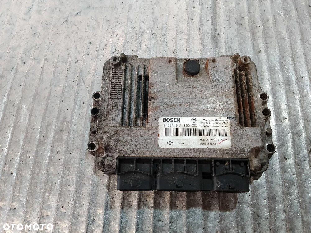 KOMPUTER, STEROWNIK RENAULT TRAFIC 8200402578 0281011890 2.5 DCI - 1