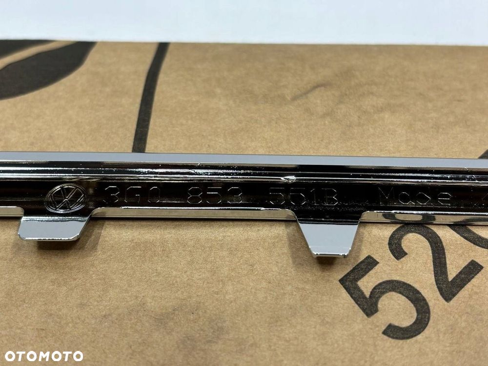 Volkswagen VW Passat B8 3G Listwa środkowa atrapy przód przednia 3G0853551B - 6