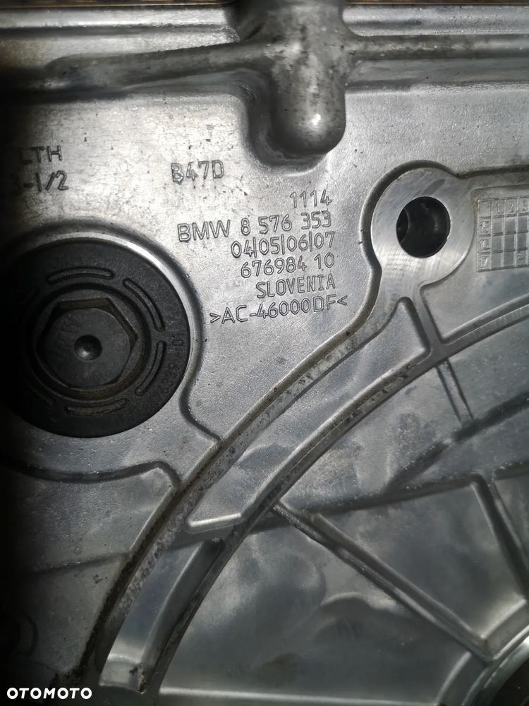 SILNIK B47D20A 2.0d 190KONI BMW F10 F20 F30 320d 185tys KM USZKODZONY - 7