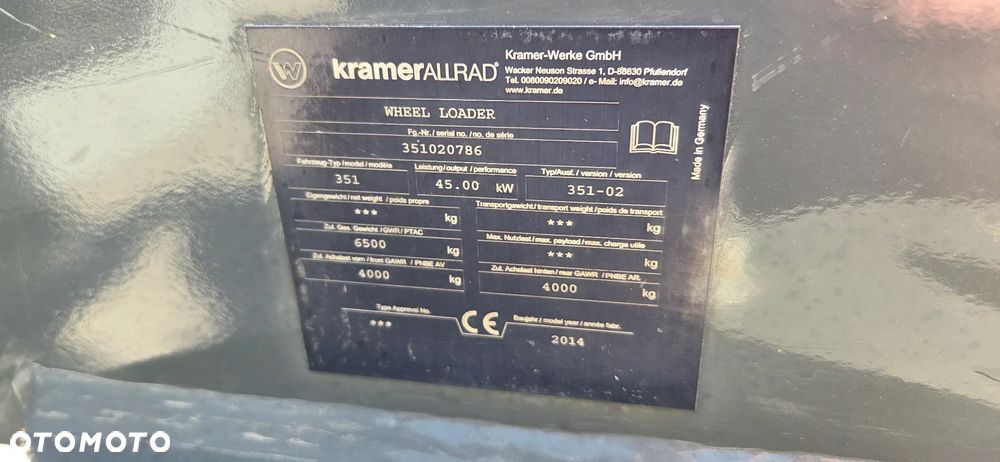 Kramer <<Kramer 480, 2014R, łyżka+widły, pływające ramię, z Niemiec>> - 27