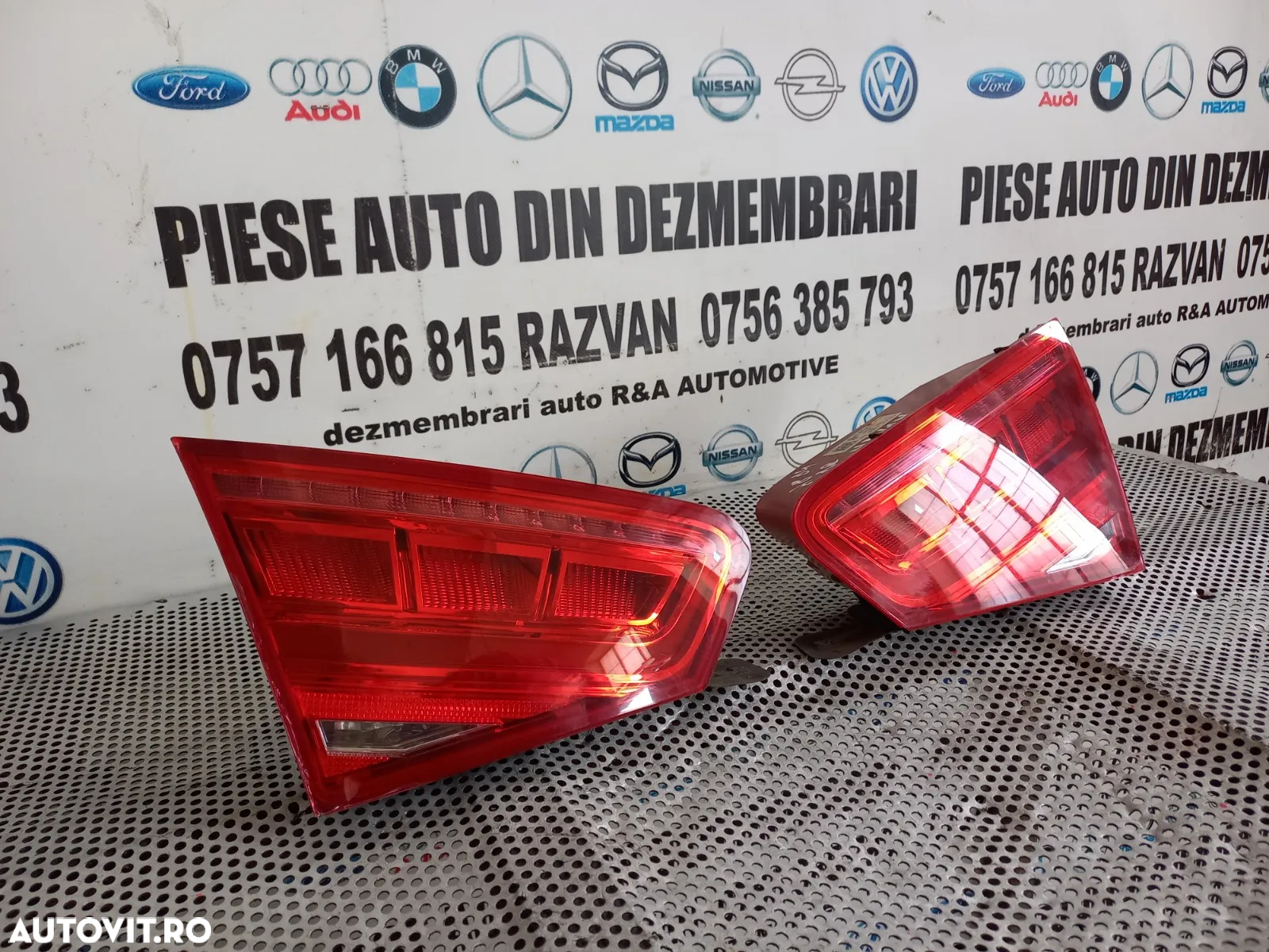 Stopuri Lampa Stop Tripla Stanga Dreapta LED Haion Hayon Audi A8 4H D4 Dupa 2010 Cod 4H 4H Dezmembr - 6