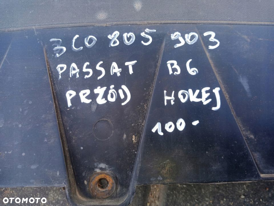 PODKŁADKA SPOJLER ZDERZAKA PRZÓD VW PASSAT B6 - 3